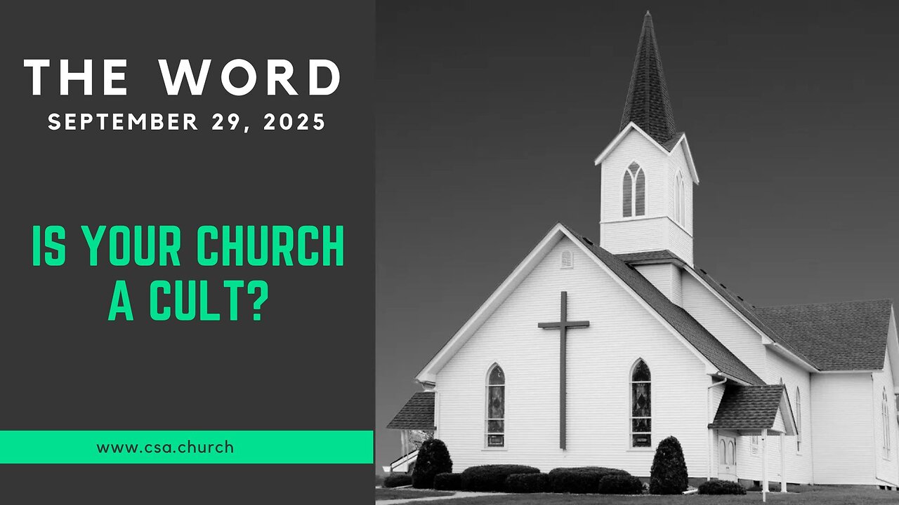 Is your church a cult?