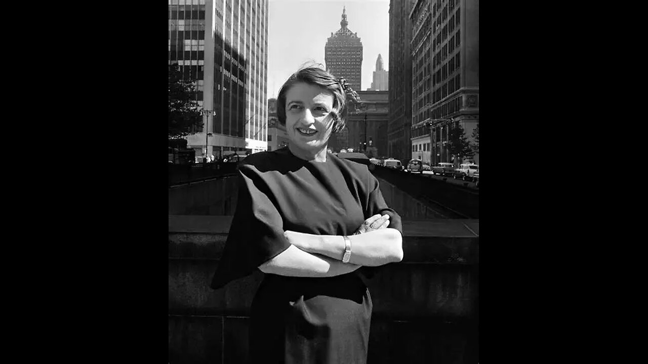 CBS Evil Eye Mike Wallace versus Ayn Rand