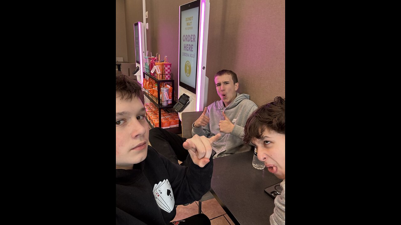 Super cool kids making Baja blast