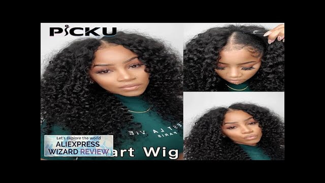 V Part Wig Human Hair No Leave Out Brazilian Deep Wave Human Review