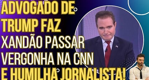 LAPADA: Advogado de Trump faz Xandão passar vergonha na TV e deixa apresentadora sem rumo!