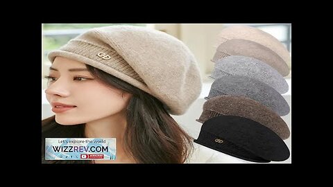 Women's Autumn and Winter Warm Elegant Wool Beret Fashion Versatile Knitted Japanese Review