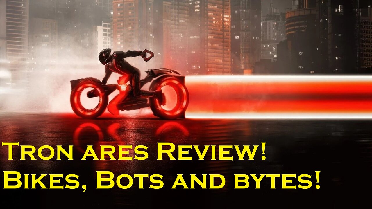 Tron Ares Review! Bikes, Bots and Bytes!