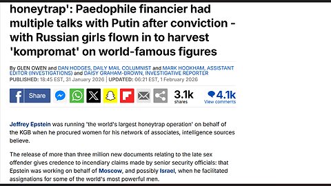 THE TRUMP CHILD TRAFFICKING PROBLEM THAT IS HAPPENNING NOW . #Epstein #Putin