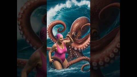 🐱Hero Grandma Fights Octopus to Save a Kitten 🐙🔥