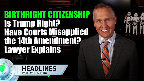 Birthright Citizenship: Is Trump Right? Have Courts Misapplied the 14th Amendment? Lawyer Explains