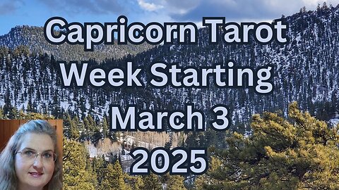 Capricorn ~ Not Putting Up With Someone's Illusions ~ March 3 thru 9 ~ Mystic Amista Weekly Tarot