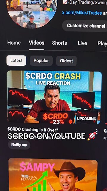 $CRDO ON YOUTUBE 🚀