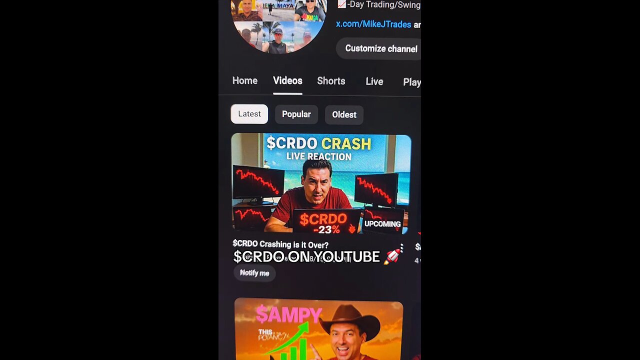 $CRDO ON YOUTUBE 🚀