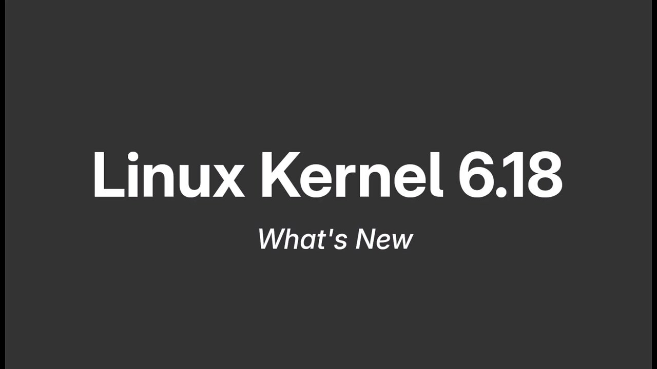 Linux Kernel 6.18 Officially Released, Could Be the Next LTS Kernel Series