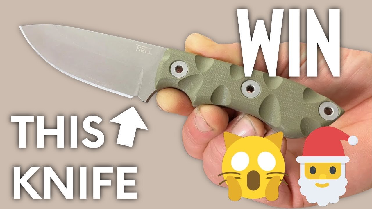 December Knife Giveaway Entry Video‼️ T.Kell Raider Fixed Blade EDC