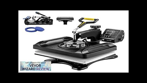 VEVOR Pro Heat Press Machine 12 x 15 Inches Fast Heating 5 Review