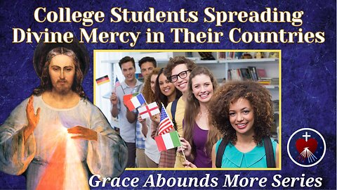 Philippines - College Students Spreading Divine Mercy - Divine Mercy Prayer Meeting
