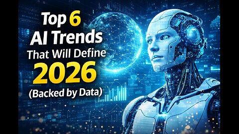Top 6 AI Trends That Will Define 2026 (Backed by Data)