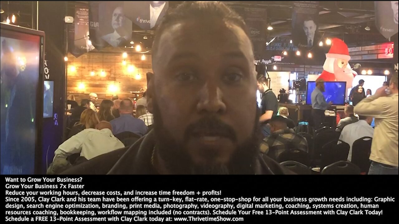 Clay Clark Client Testimonials | "I'm Originally from San Diego, California. We Are In Technology & Cyber Security. Oh, It's Fun! Very Vibrant. Alot of Good Music Too! It's Practical & You Can Apply It Immediately!" - Chri