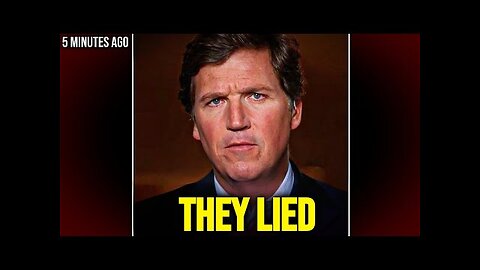 Tucker Carlson: "im EXPOSING the whole thing, even if it gets me k*lled"