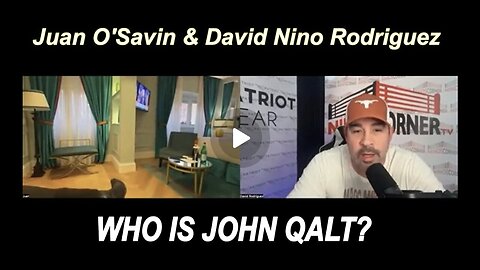 NINO W/ JUAN O'SAVIN PART 2 Juan O'Savin "War Is Coming - Military In Position" WHO IS JOHN QALT?
