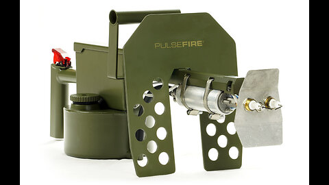 Exothermic Technologies Pulsefire Flamethrower with Backpack Tank