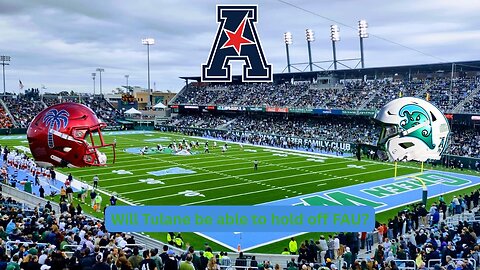 Tulane has a home game against FAU on their way to being in the championship game again