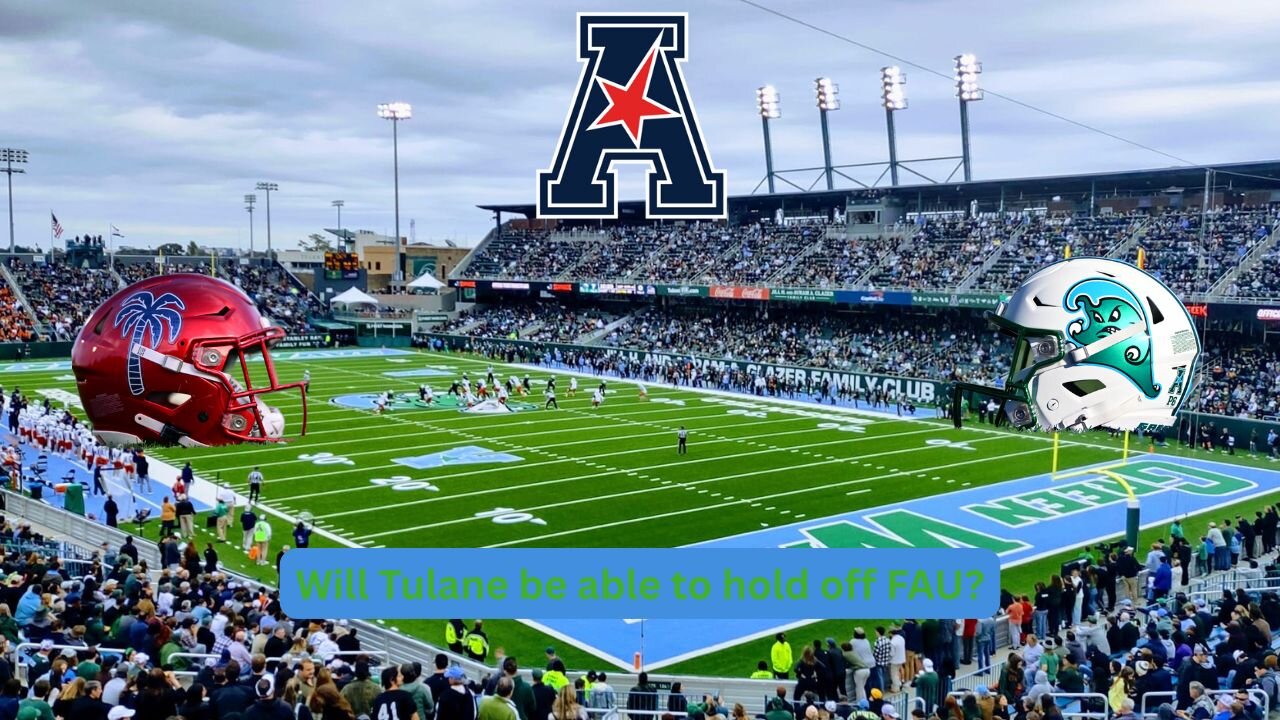 Tulane has a home game against FAU on their way to being in the championship game again