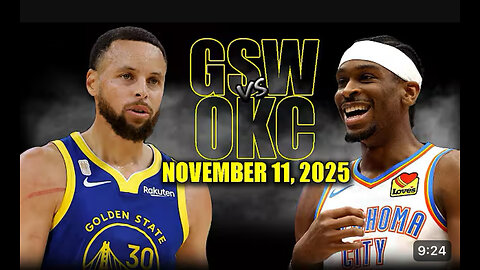 Oklahoma City thunder vs Golden State Warriors game highlights