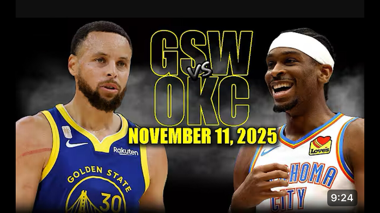 Oklahoma City thunder vs Golden State Warriors game highlights