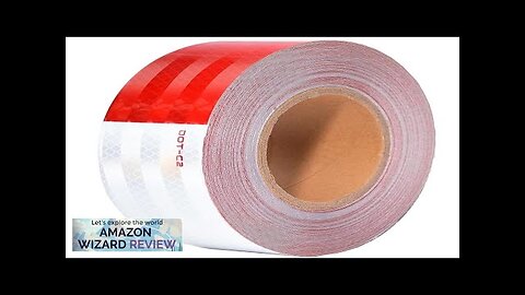 SWRT DOT-C2 Reflective Tape 2 Inch x 160 Feet Red White Reflective Review