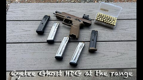 Cyelee Ghost HDG red dot on my Sig SAUER m17 (P320) at the range. Durable? Reliable? Accurate?