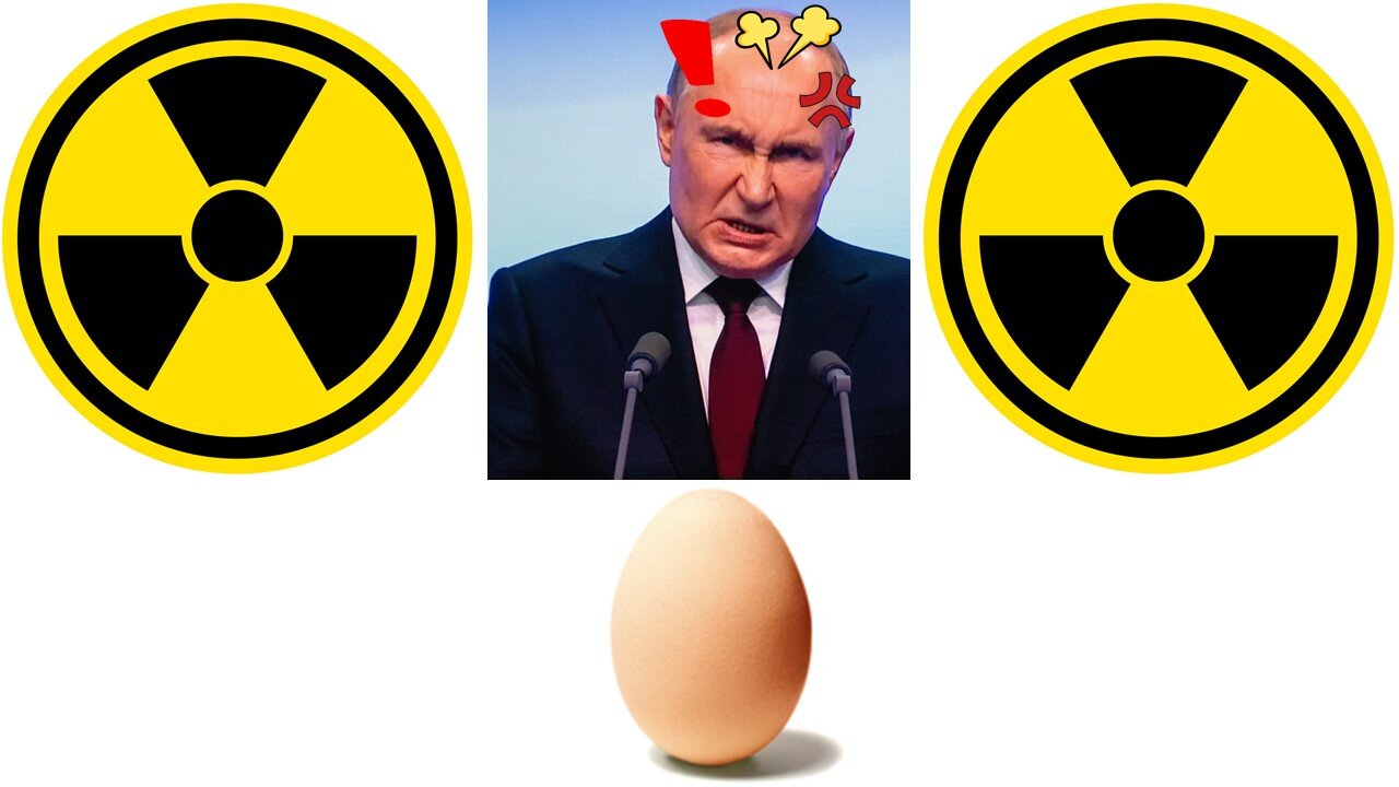 Putin laid an egg