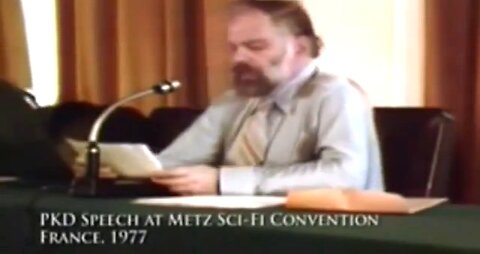 PHILIP K. DICK TALKS ABOUT THE MATRIX IN 1977 🔥