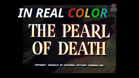 🕵️ Sherlock Holmes and the Pearl of Death (1944) — 1080p — In Real Color