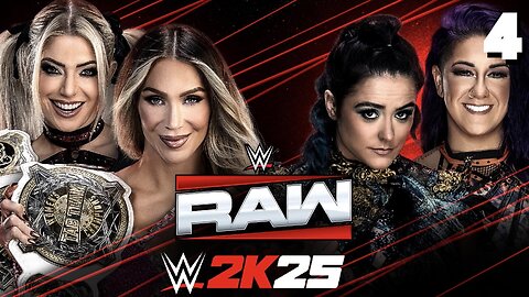 WWE 2K25 Raw October 27th 2025 - Match 4: Tag Match Of The Year?
