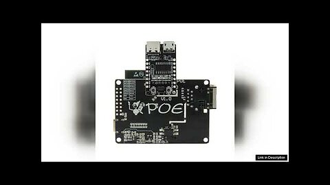 LILYGO® TTGO T-Internet-POE ESP32-WROOM LAN8720A Chip Ethernet Adapter And Downloader Review