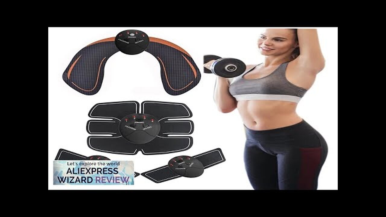 Smart EMS Wireless Muscle Stimulator Trainer Massager Fitness Abdominal Training Electric Review