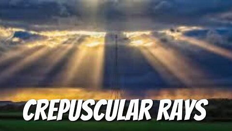 Crepuscular Rays on a Flat Earth