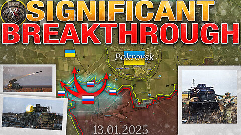 Supply Road Cut Off🚧Russians Advance in Sumy 🚩Military Summary And Analysis For📜2025.01.13📅
