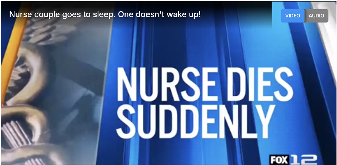 Nurse couple goes to sleep. One doesn't wake up!