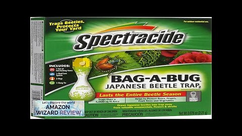 Spectracide Bag-A-Bug Japanese Beetle Trap Dual Lure System Review