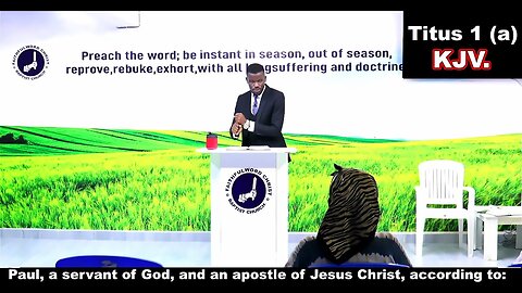 Paul, a servant of God, and an apostle of Jesus Christ, according to: