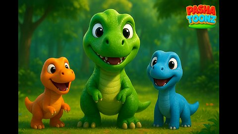 10 Little Dinosaurs Song 🦖 Cody’s Dino Adventure! | Nursery Rhymes & Kids Songs | PashaToonz