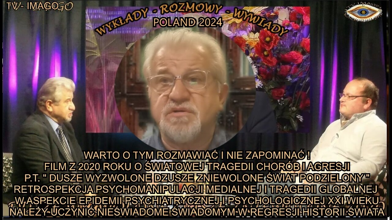 DUSZE WYZWOLONE DUSZE ZNIEWOLONE ŚWIAT PODZIELONY. FILM Z 2020 ROKU O ŚWIATOWEJ TRAGEDII CHORÓB I AGRESJI.