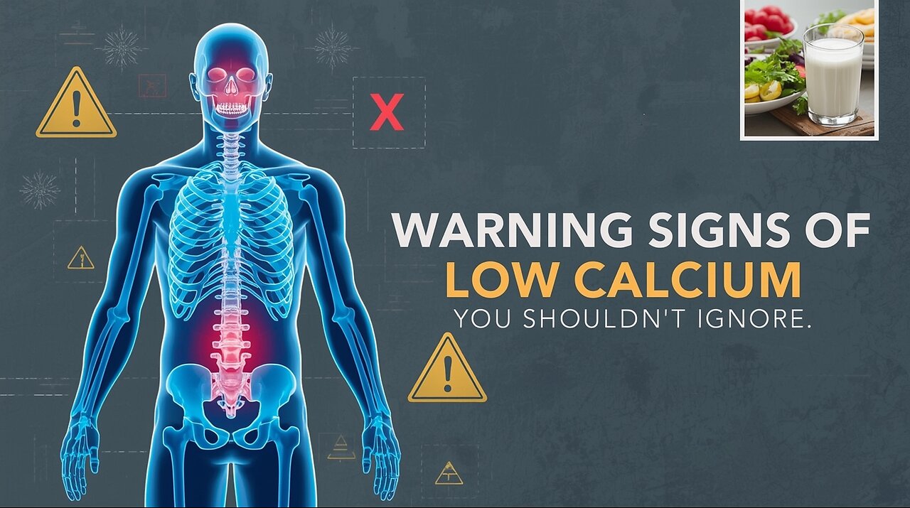 Warning Signs of Low Calcium You Shouldn’t Ignore! #shortsfeed #calciumdeficiency #health #nutrition