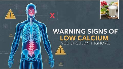 Warning Signs of Low Calcium You Shouldn’t Ignore! #shortsfeed #calciumdeficiency #health #nutrition