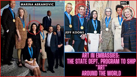 Pedos of the Ocean; Art in Embassies & Ghislaine Maxwell