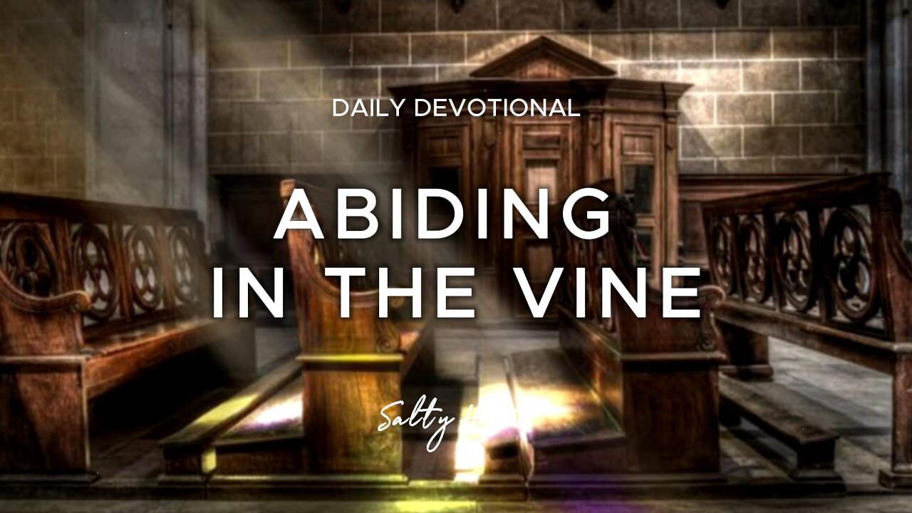 Get A Deeper Connection with GOD! | John 15:4-5 | Daily Devotional