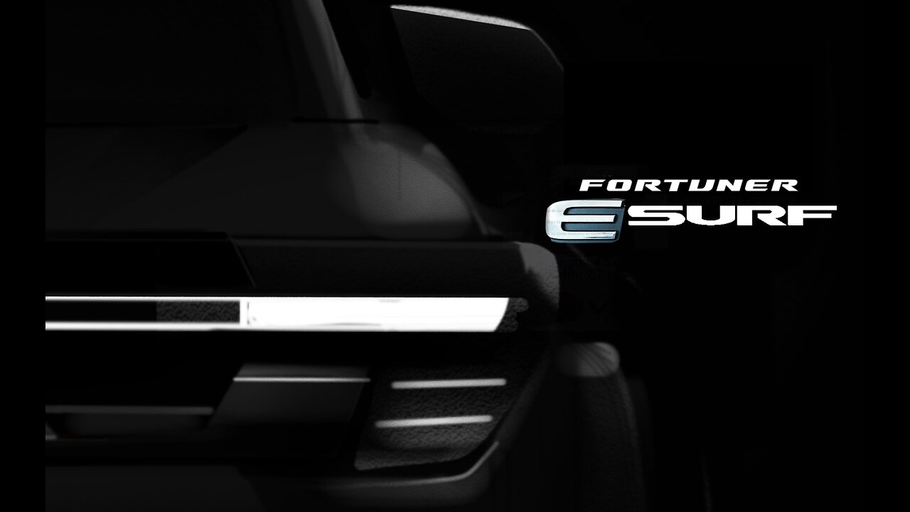 2028 Toyota Fortuner E Surf ( EV Japan Only )