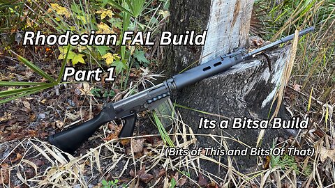 Rhodesian FAL "Bitsa Build" before Baby Poop Camo Paint