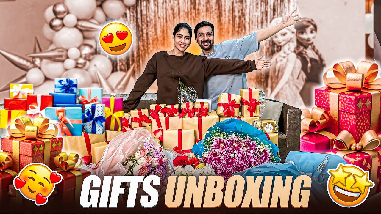 Unboxing birthday 🎂 gifts 🎁