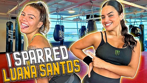 Luana Santos teaches me Judo & how to dance LOL | UFC 305n