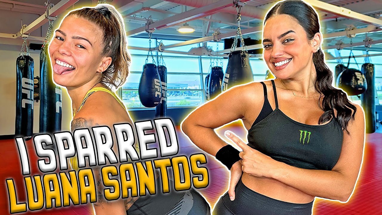 Luana Santos teaches me Judo & how to dance LOL | UFC 305n